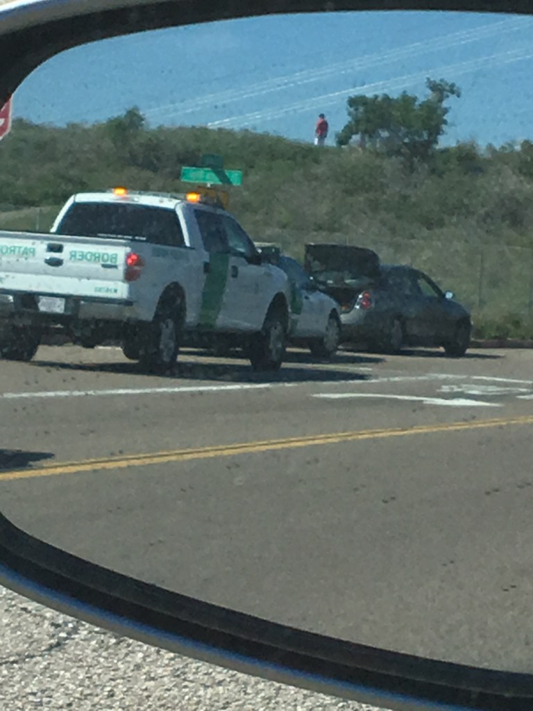 Border Patrol at San Onofre State Beach near Cristianitos Road