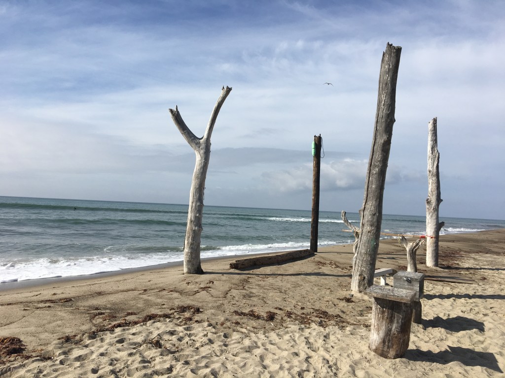 Trestles during high tide